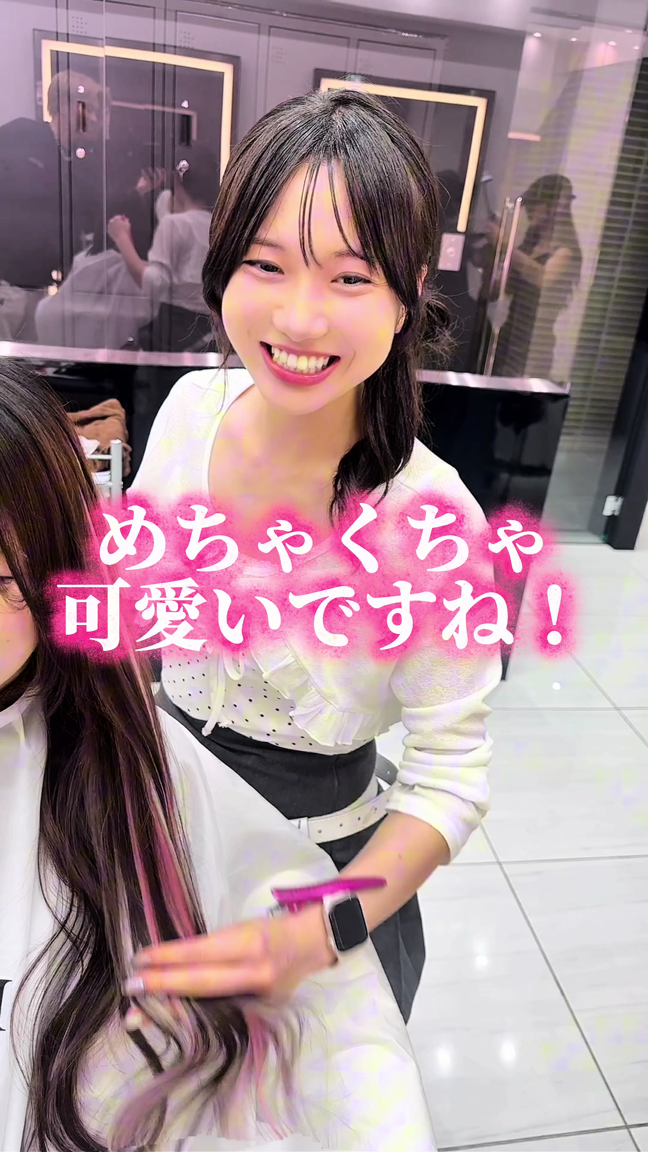 @人気美容師になるまでの物語🫧LARME新宿美容室♡