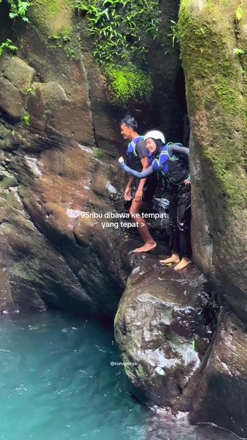 @Curug Naga Treking Bodyrafting