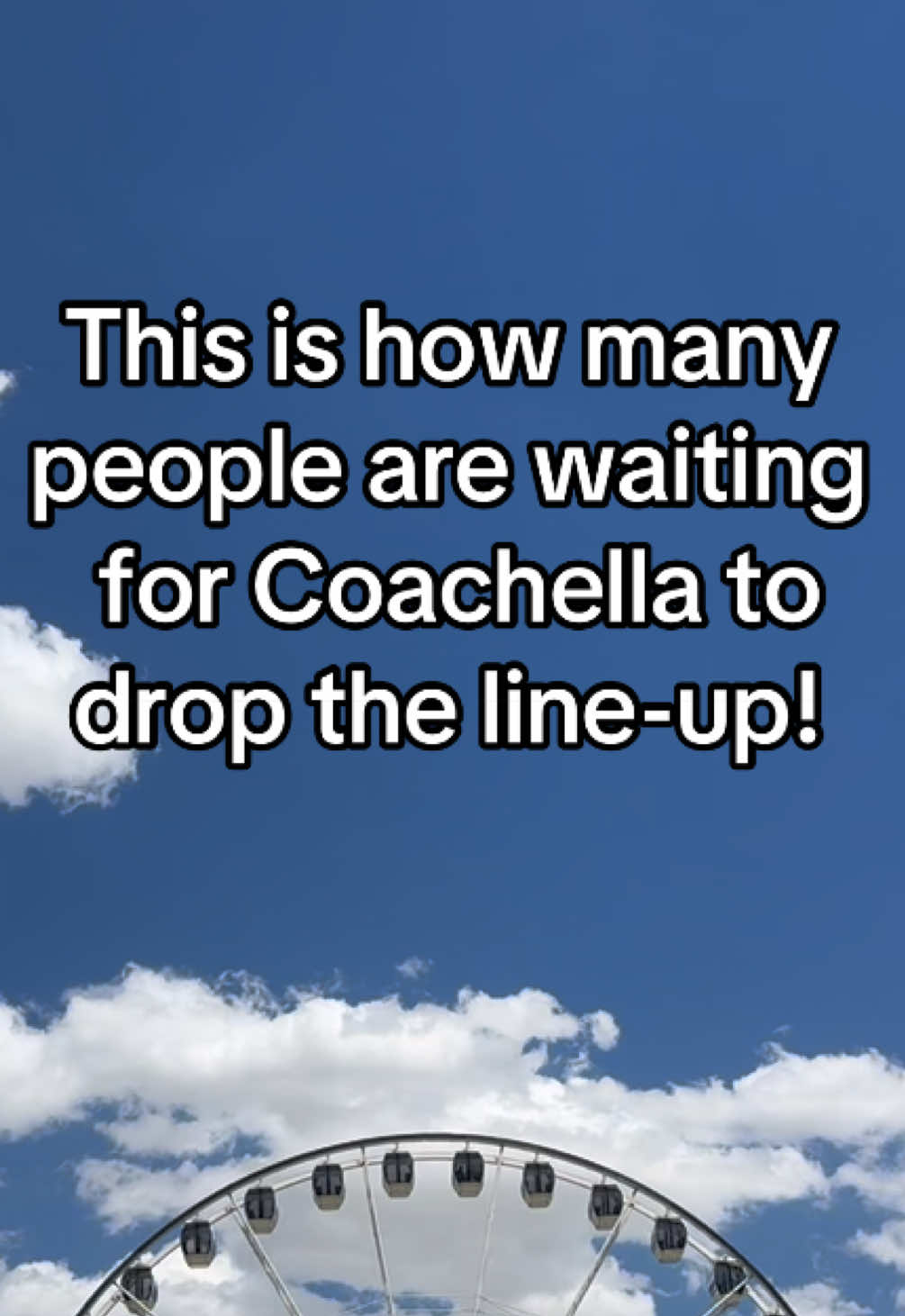 @The King of Coachella