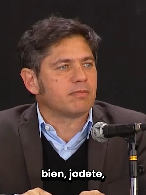 @Axel Kicillof