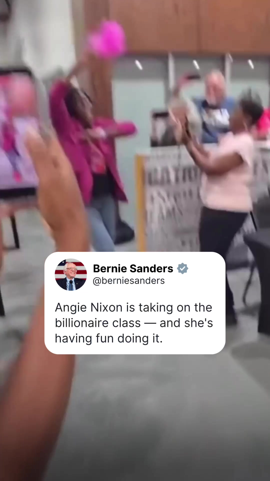 @Bernie Sanders