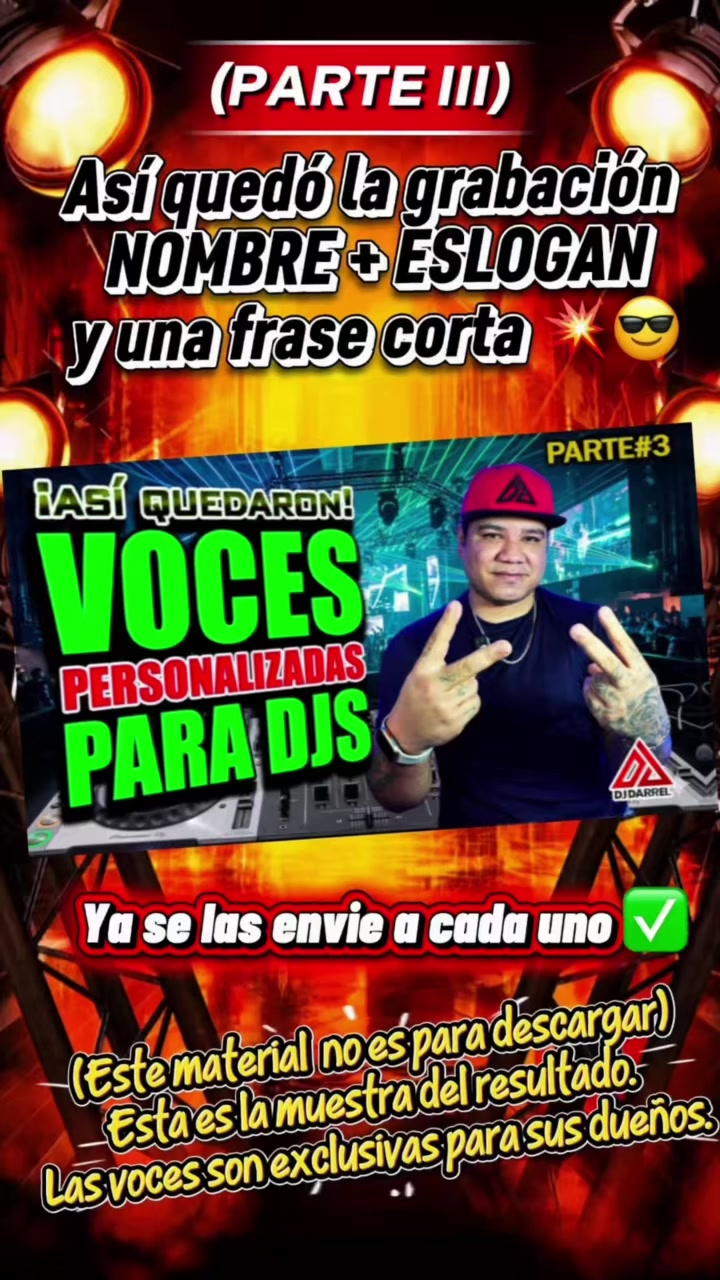 @DjDarrel Elapoderado