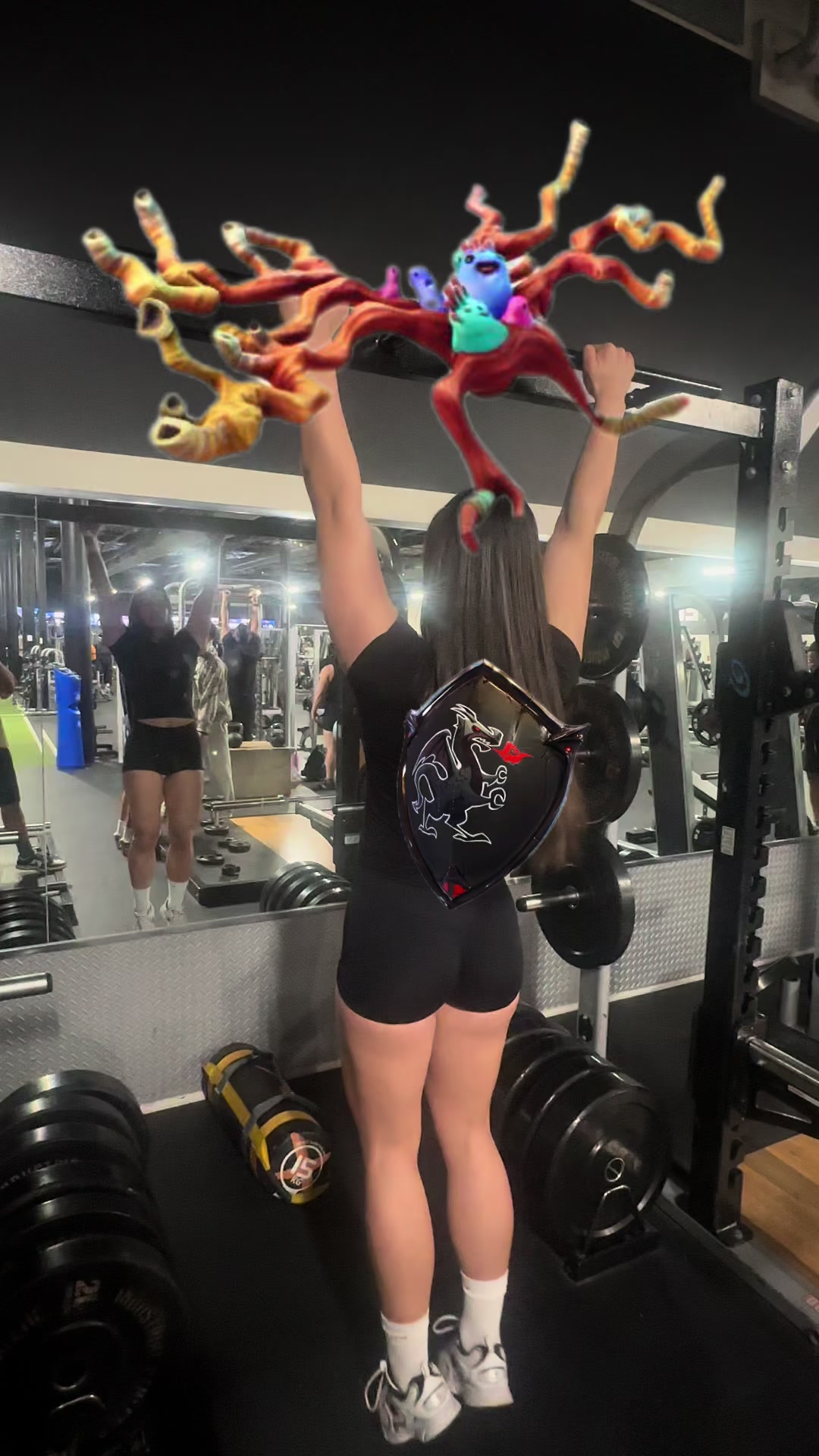 @Barbell brunette