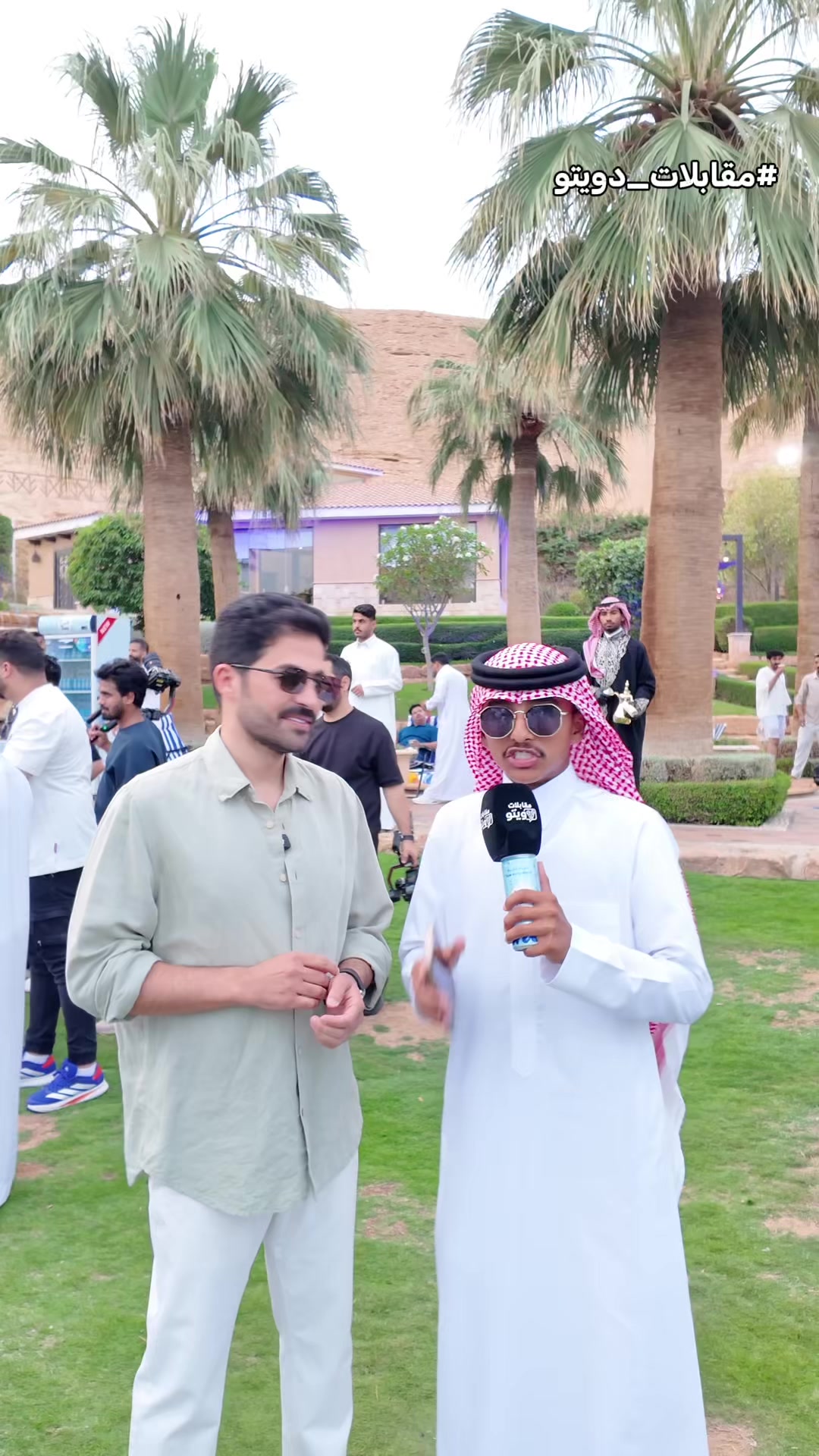 @مقابلات دويتو || علي و امجد