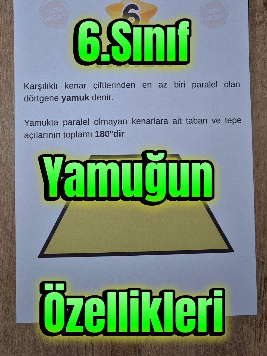 @Yazılı Hocam