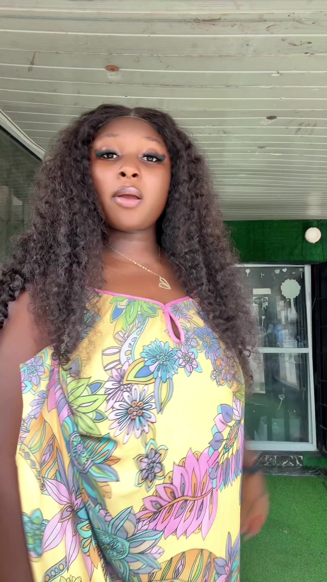 @Clothes vendor in Sapele 🛍️