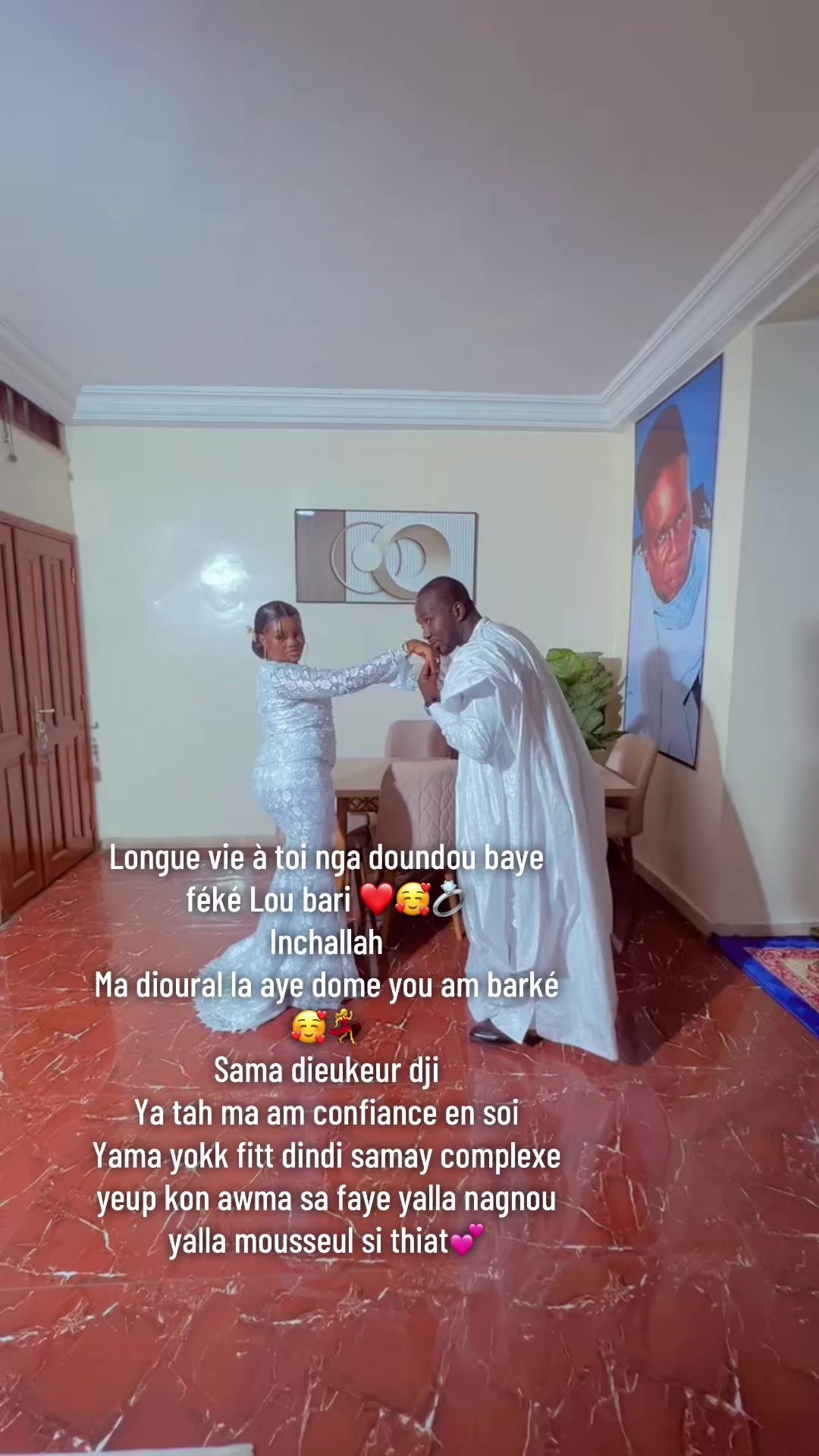 @Limaeraous &laquo;&nbsp;MRS NDIAYE❤️💍&nbsp;&raquo;