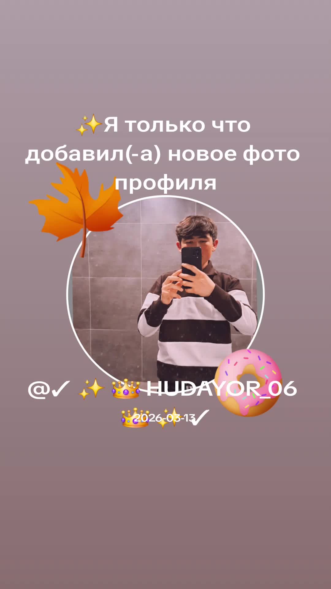 @✓ ✨ 👑 HUDAYOR_06 👑 ✨ ✓