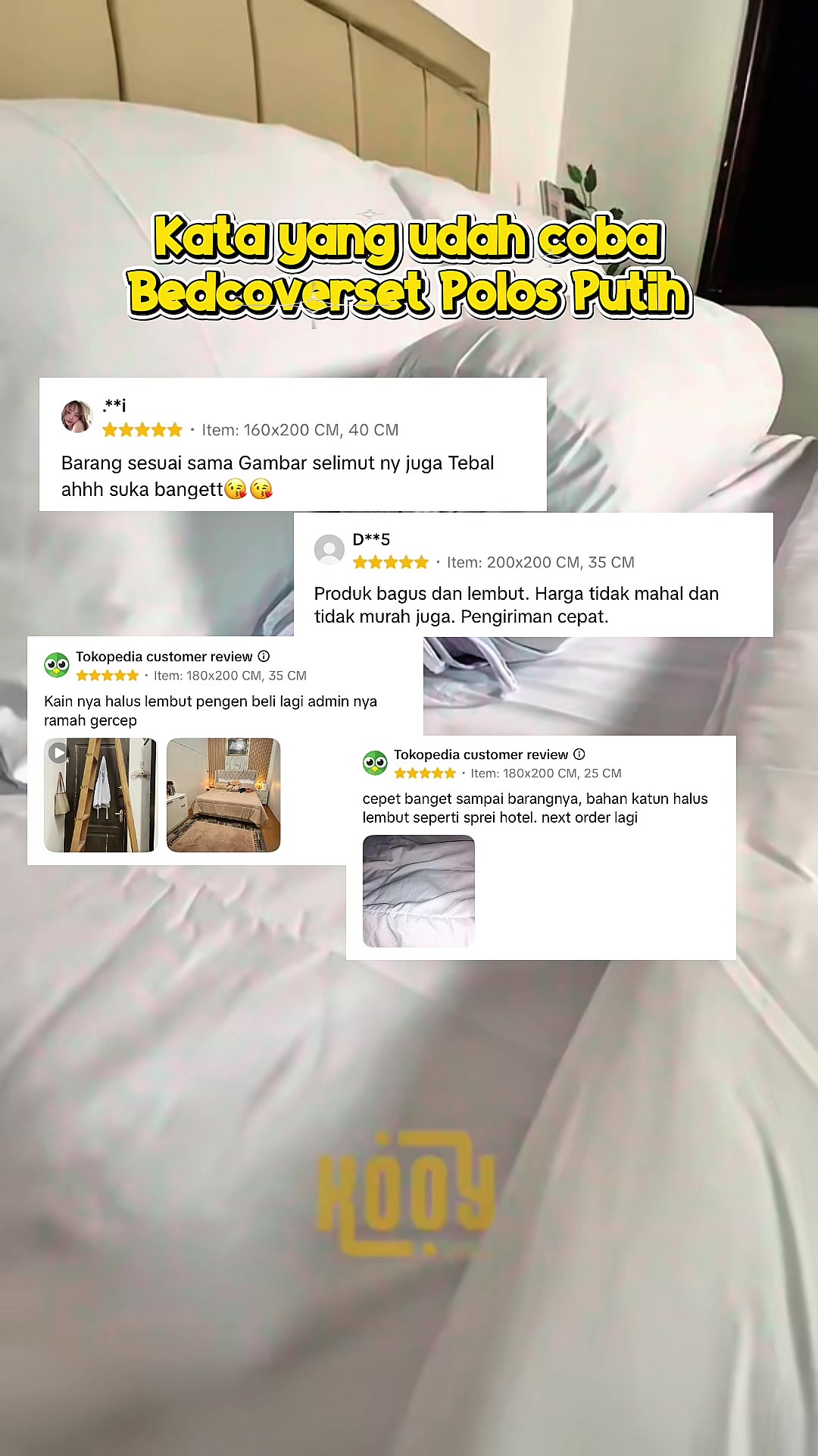 @Kooy Bedcover