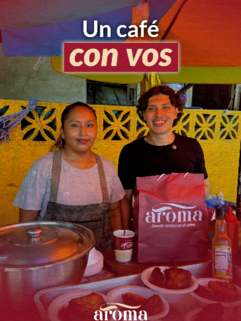 @Caf&eacute; Aroma El Salvador