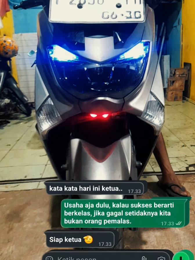 @Berkah alarm motor
