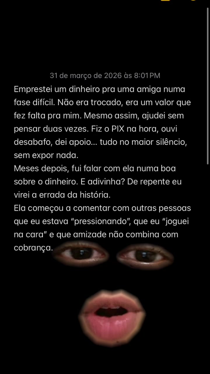 @Confissão anônima