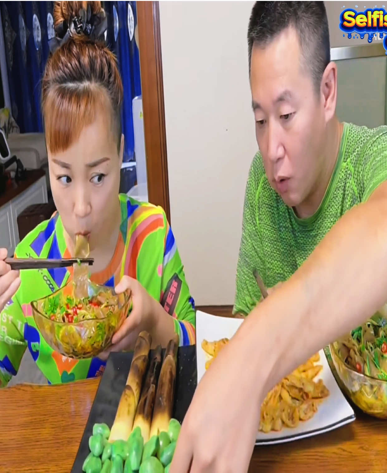 @Selfish man eating