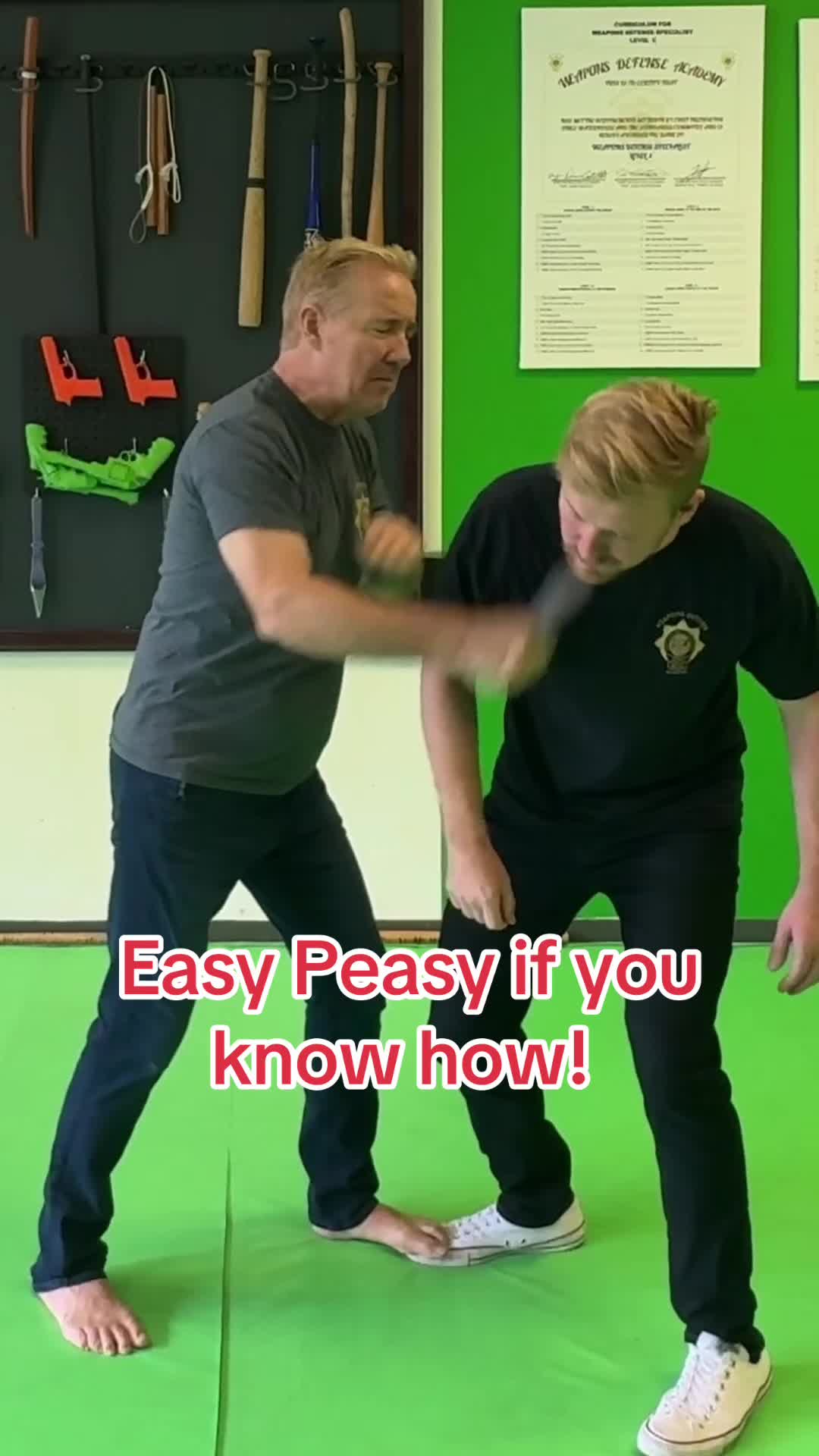 @UNARMED WEAPONS DEFENSE