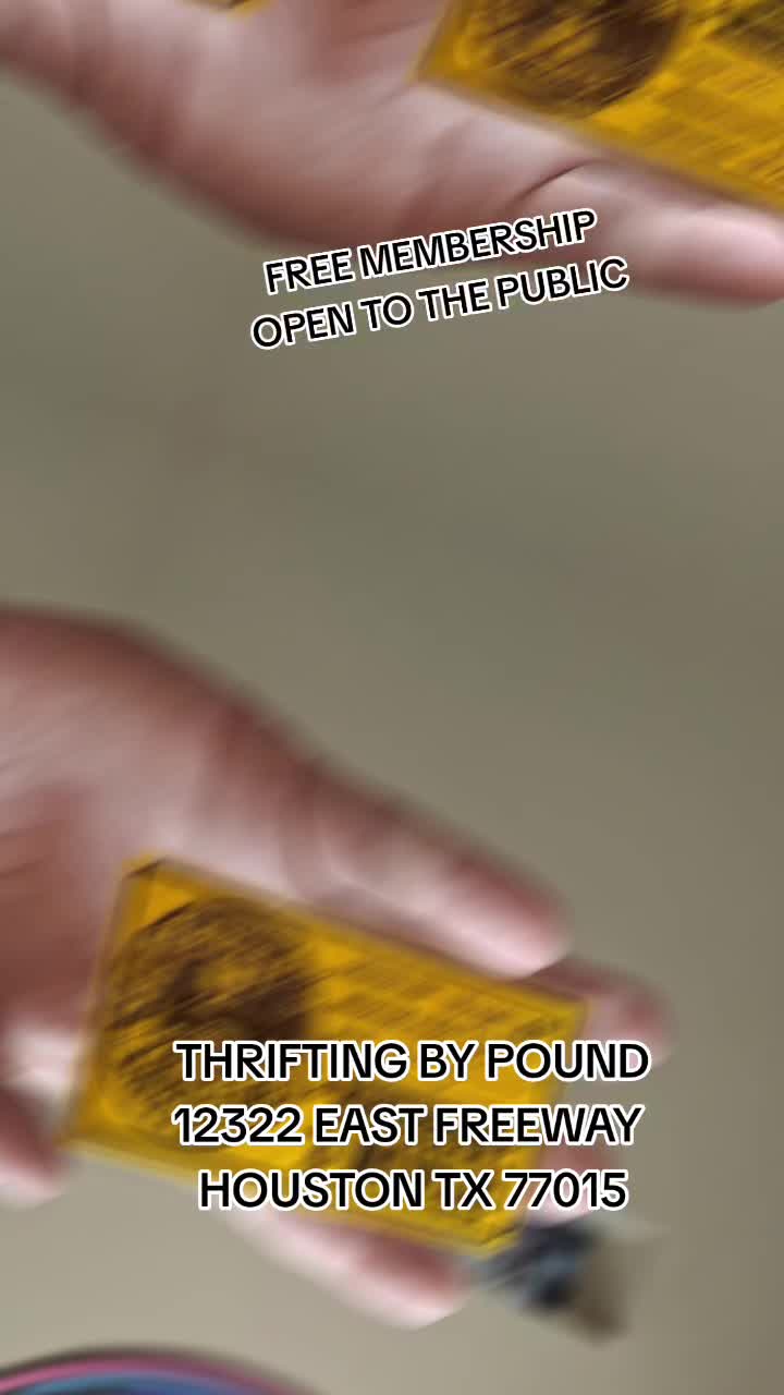 @Thrifting by pound htx