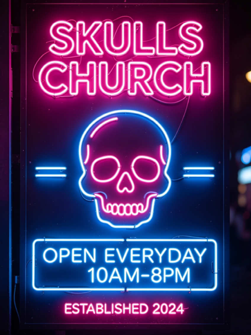 @SKULLS CHURCH ROCK STORE