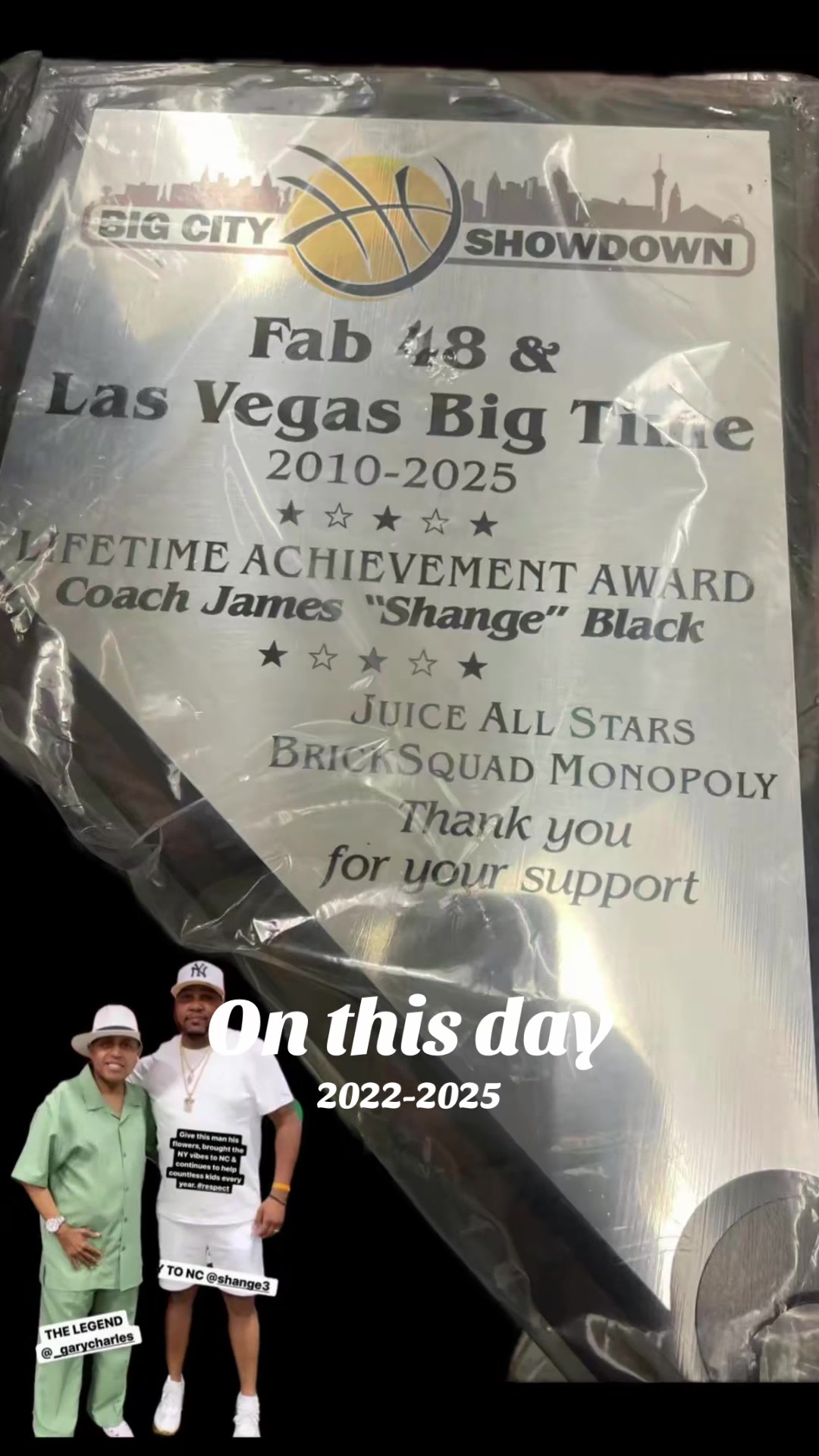 @Coach James &rdquo;Shange&rdquo; Black