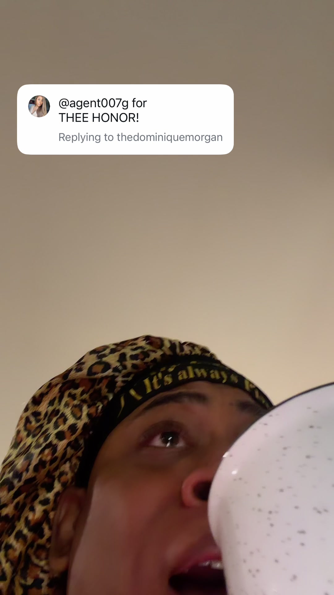 @Dominique Morgan