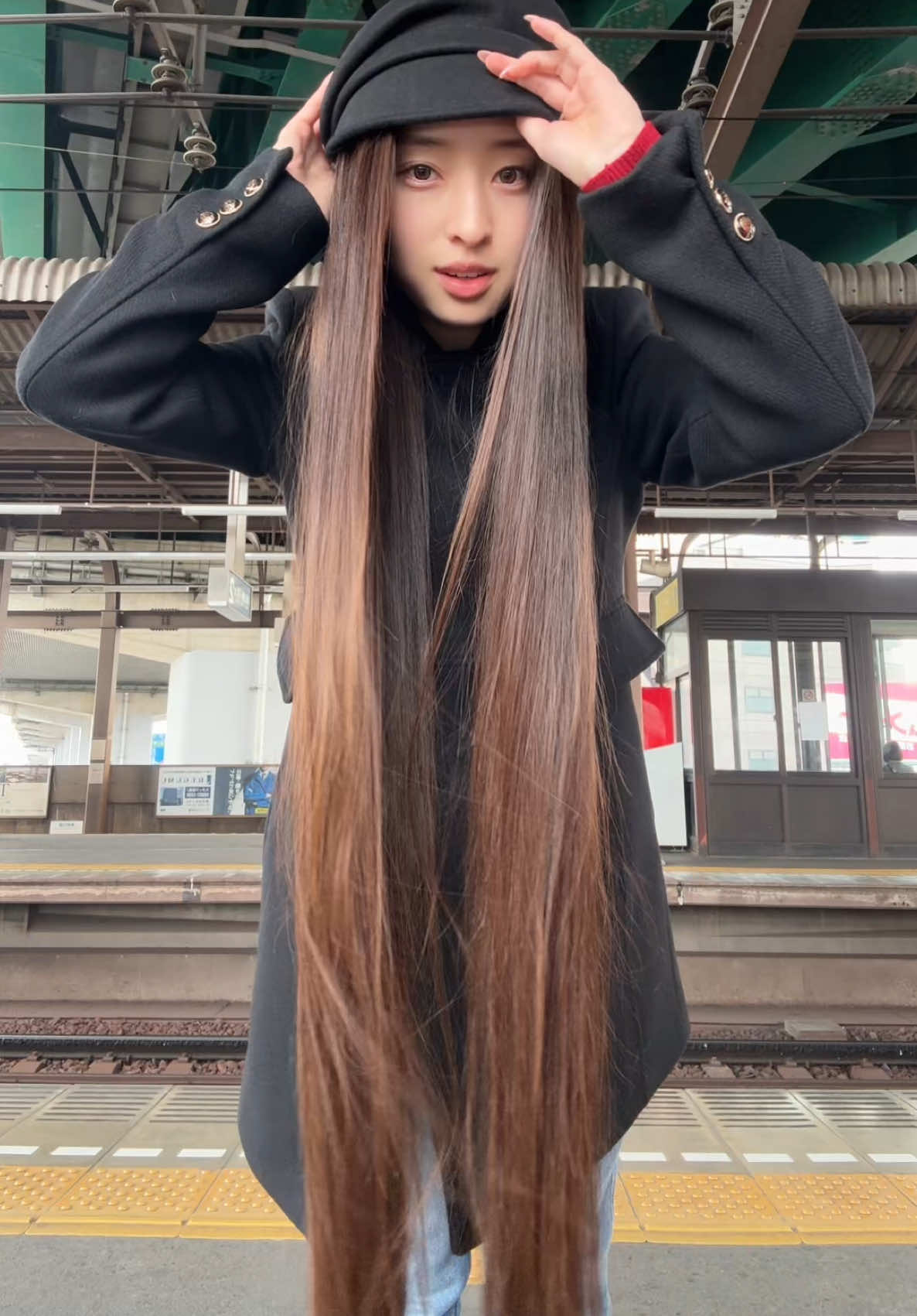@友達の髪が神がかってる