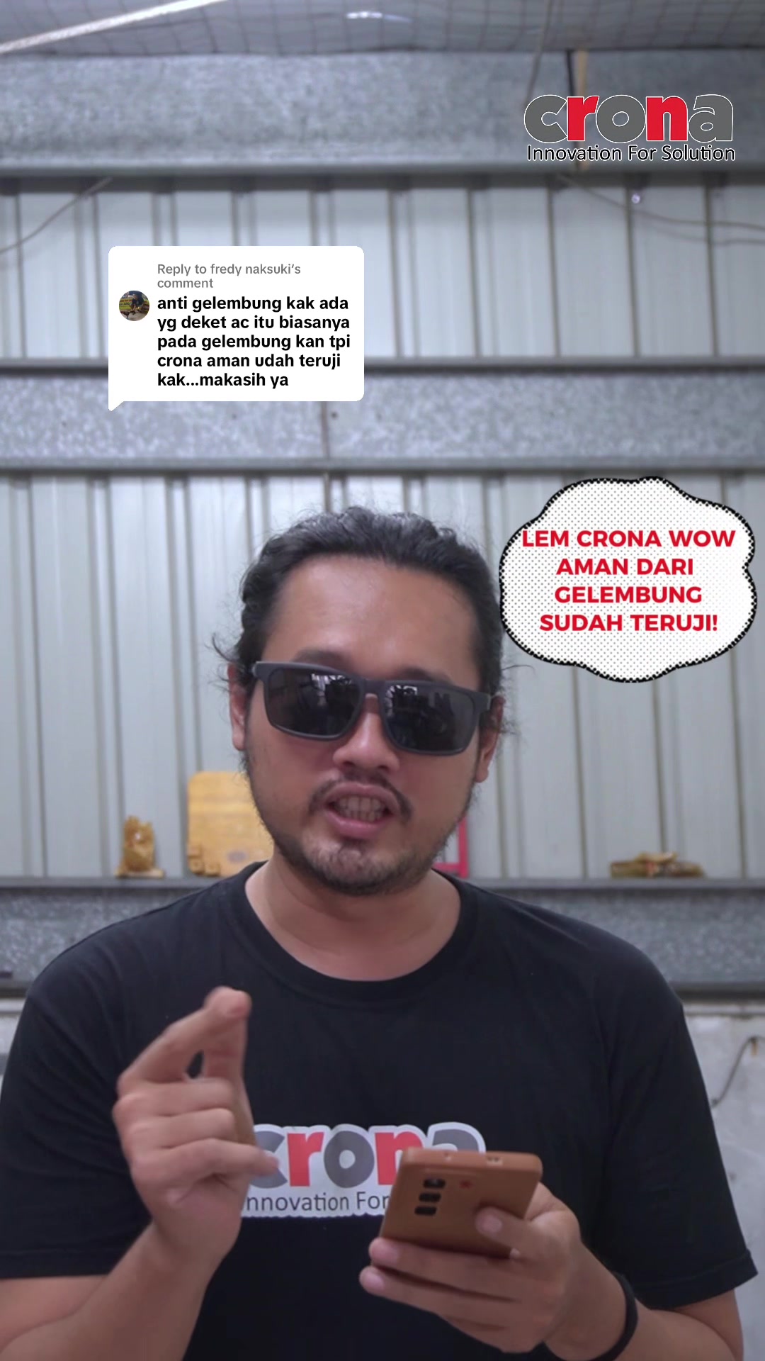 @Ini Lem Crona, bukan Corona