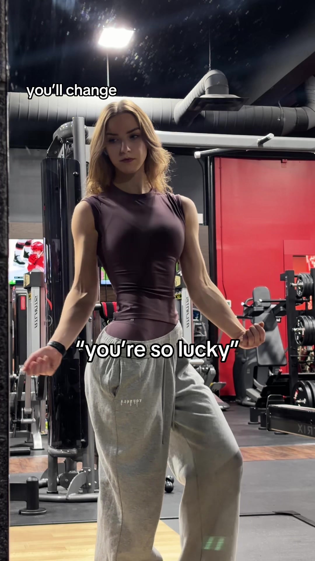 @Jenna at the Jym