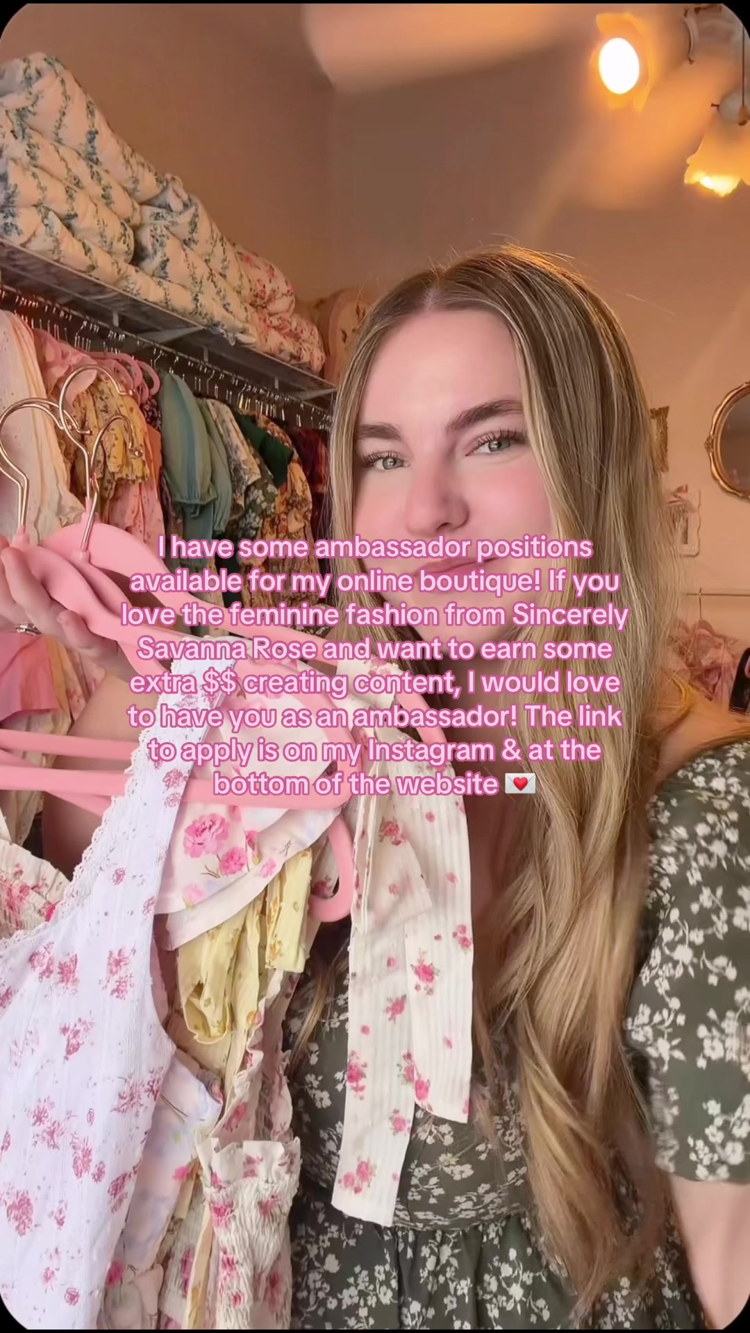 @Sincerely, Savanna Rose