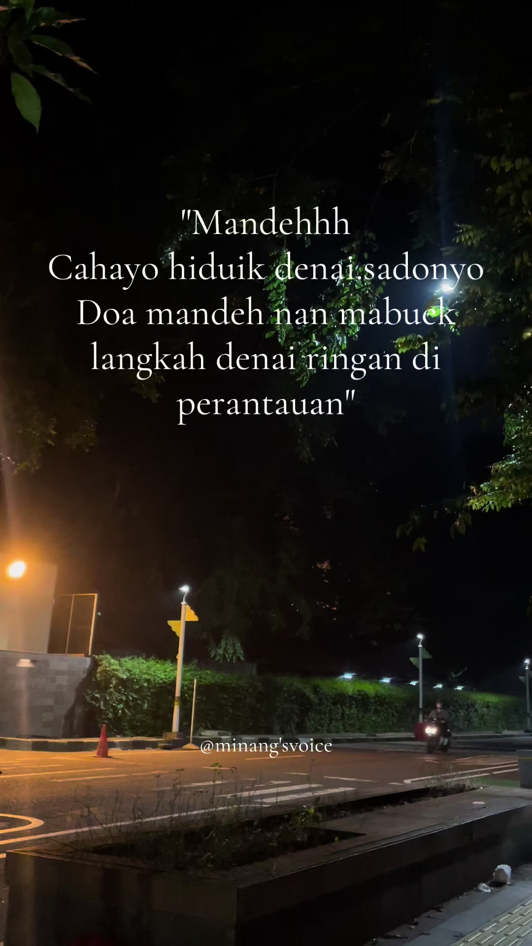 @Minang's voice