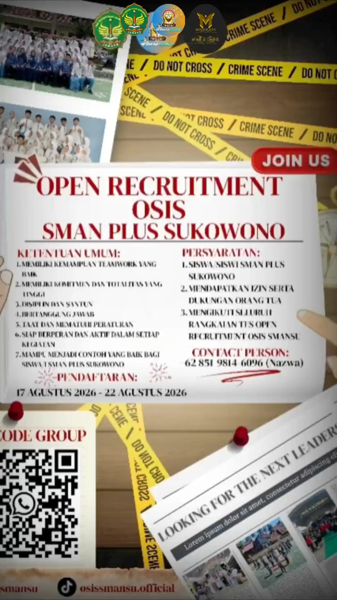 @OSIS SMAN PLUS SUKOWONO