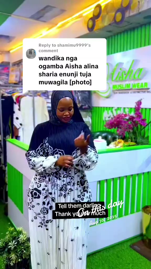 @AISHA MUSLIM WEAR SSENA ARCADE