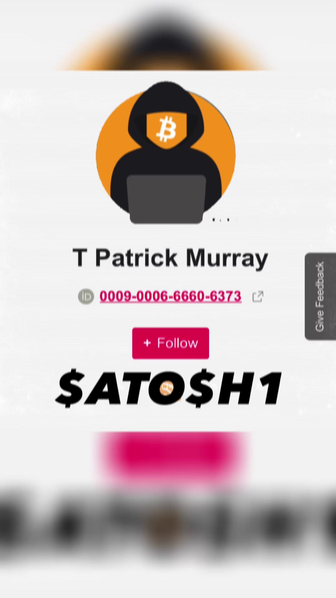 @Satoshi Nakamoto