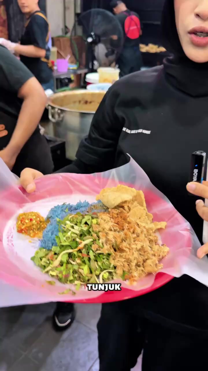 @Nasi Kerabu Moknab Maluri KL