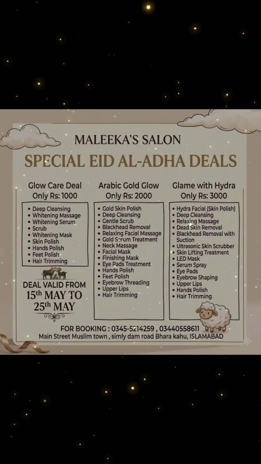 @Maleeka’s Salon & Studio