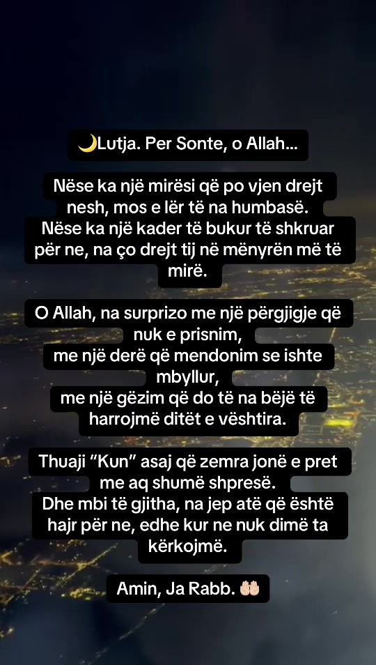 @🌙 Qetësi • Besim • Dritë