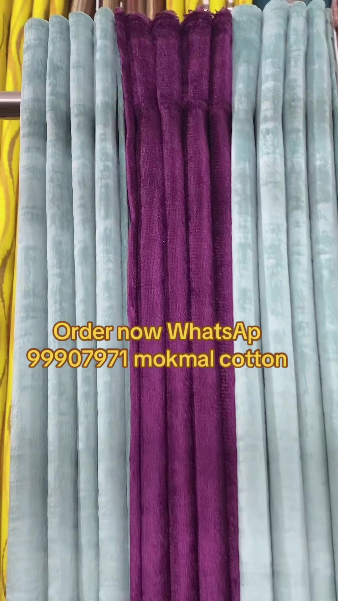 @Curtains mokmal,cotton makapal