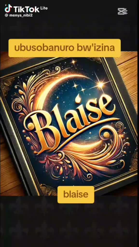 @Hamuli Blaise