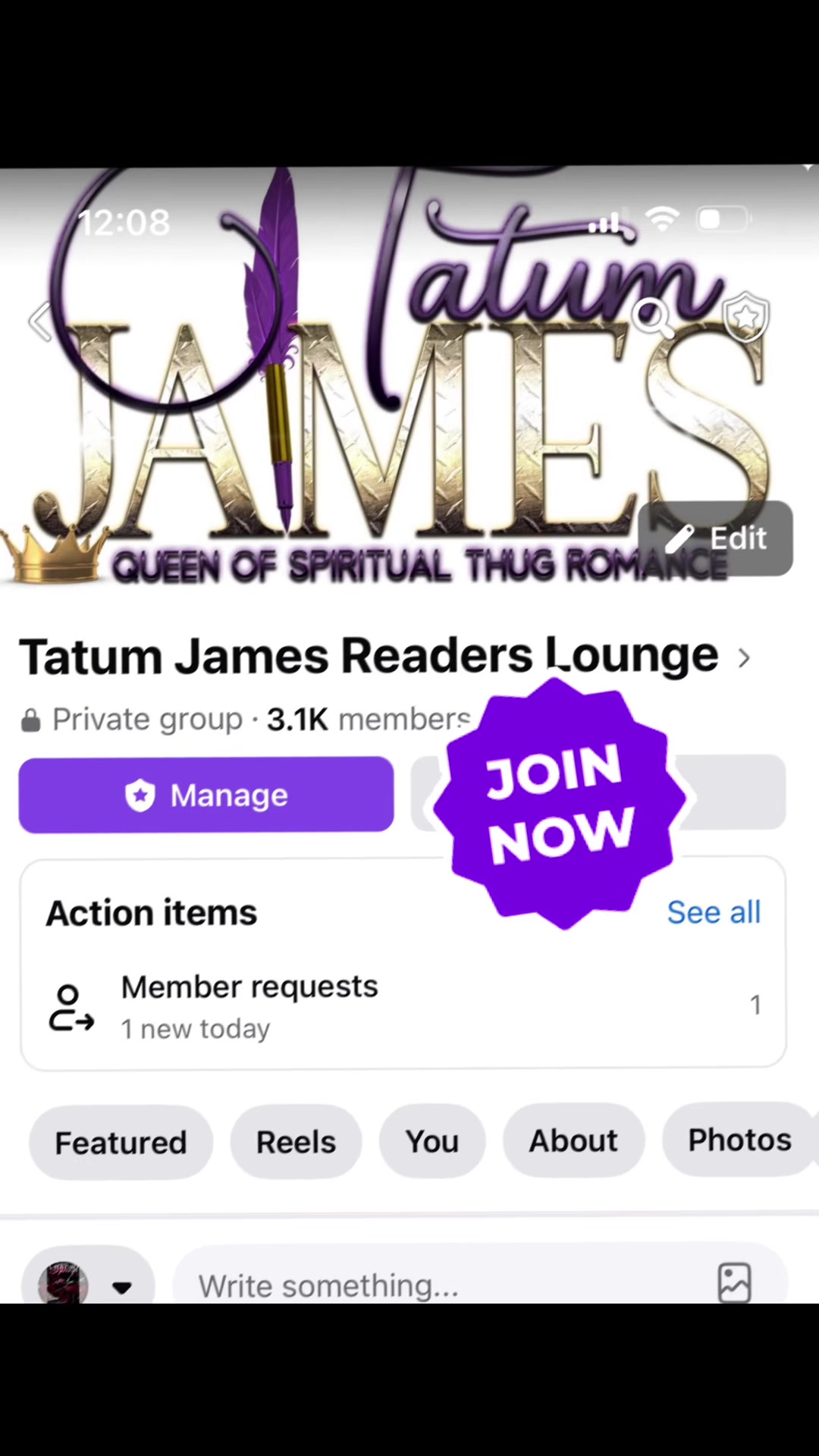 @Author Tatum James ⛽️🔥