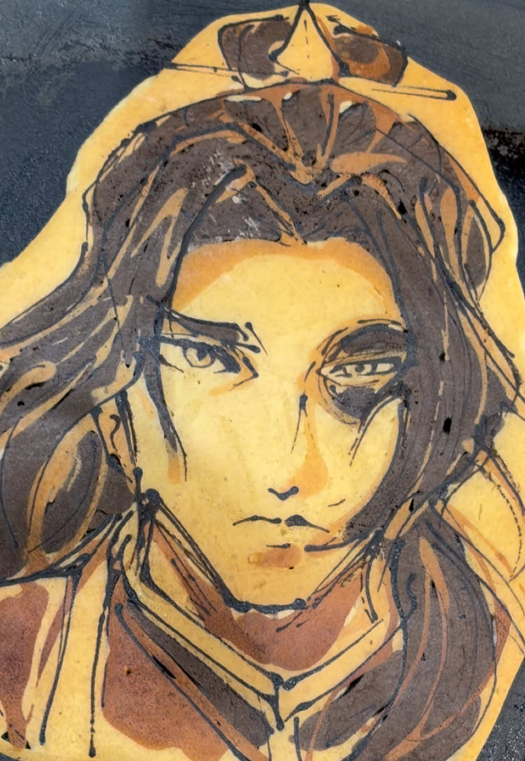 @Shonen Flip pancake art