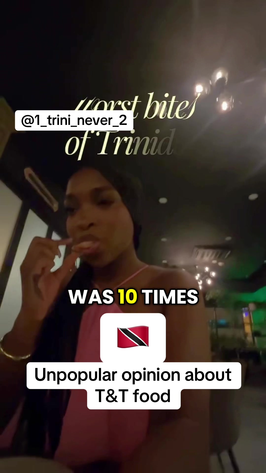 @1 Trini Never 2 🇹🇹