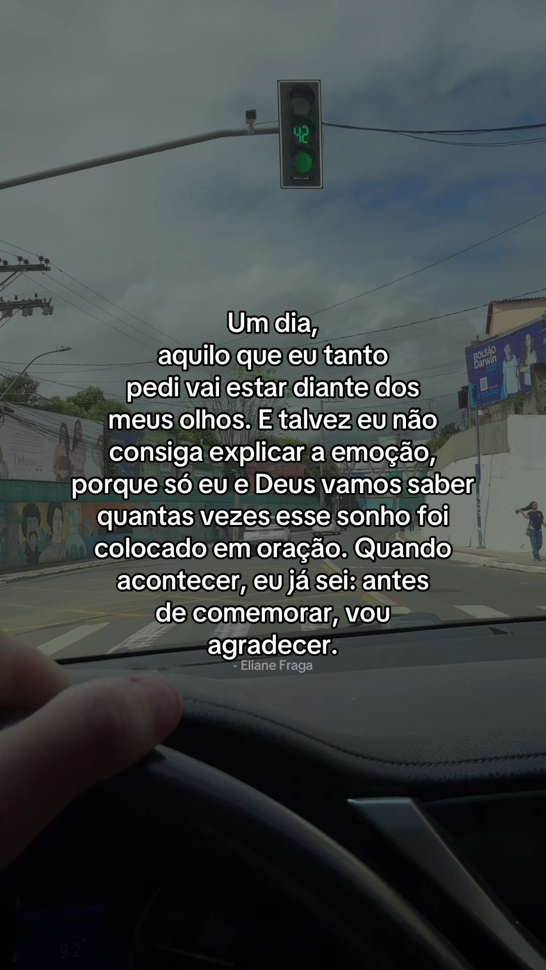 @Eliane Fraga/Frases e Reflex&atilde;o