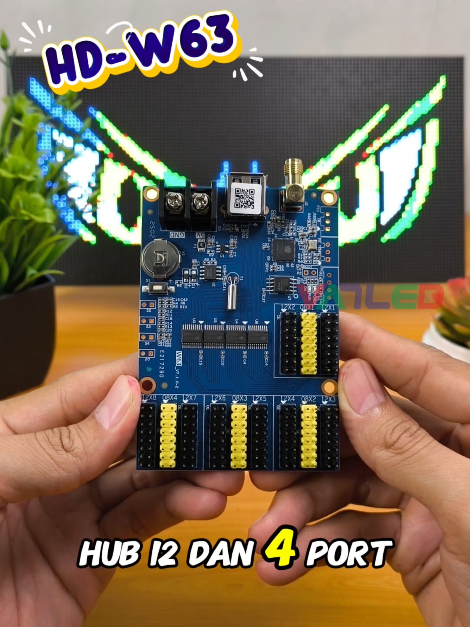 @vanled running text