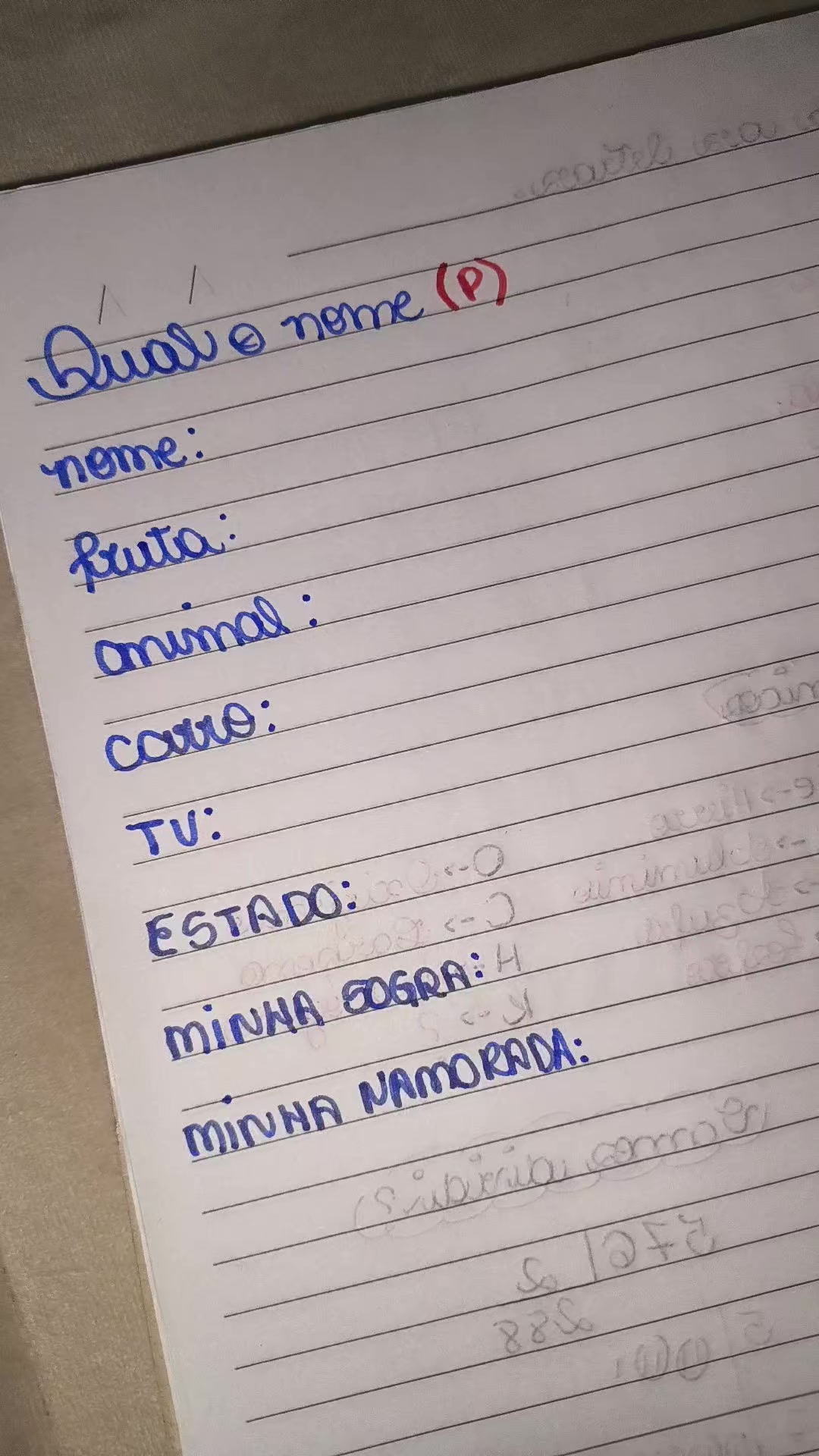 @Di&aacute;rio de Uma estudante 📝