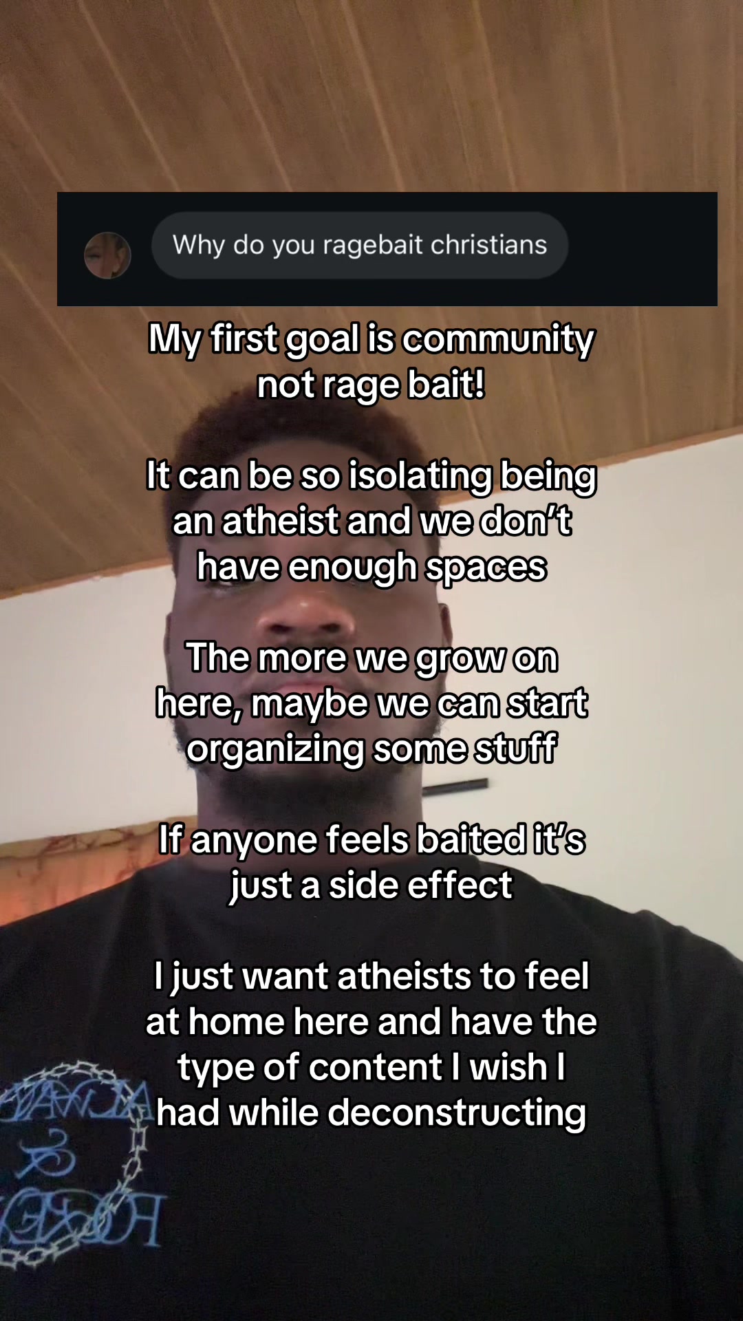 @Atheist Morningstar