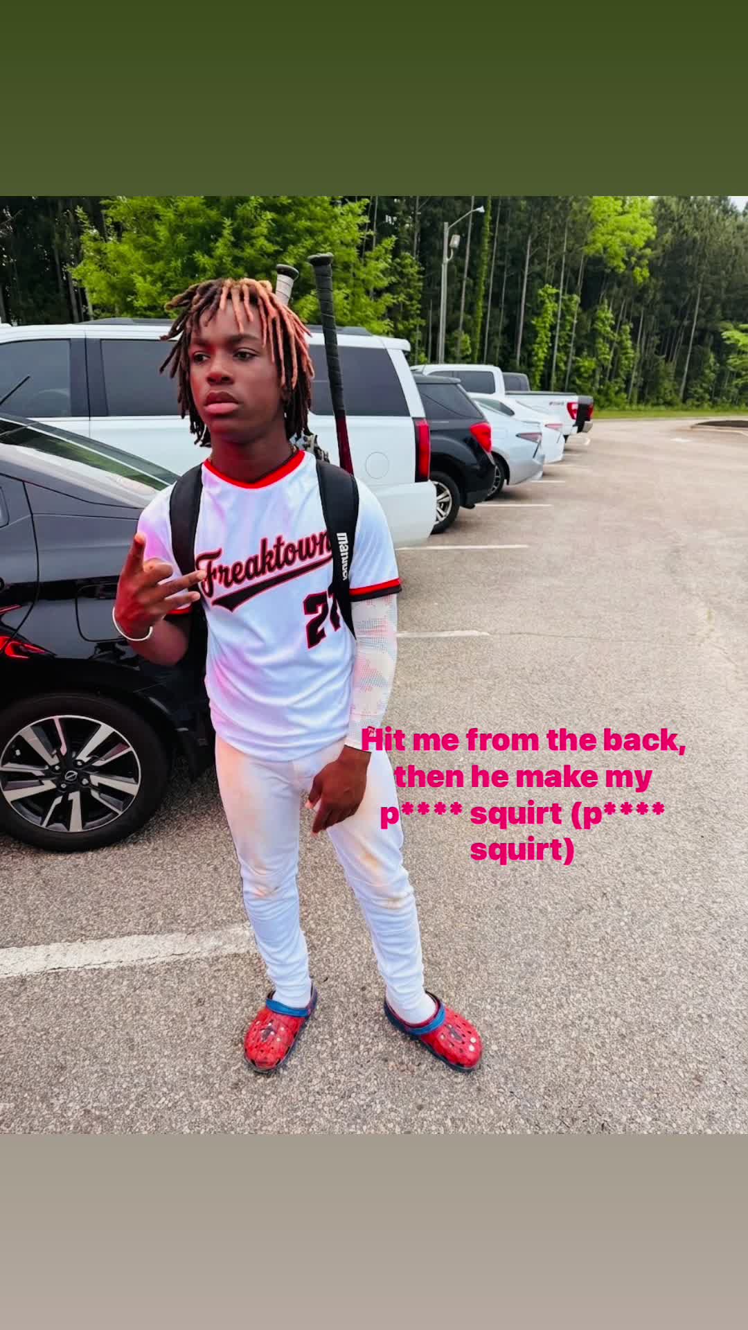 @I took yo hoe