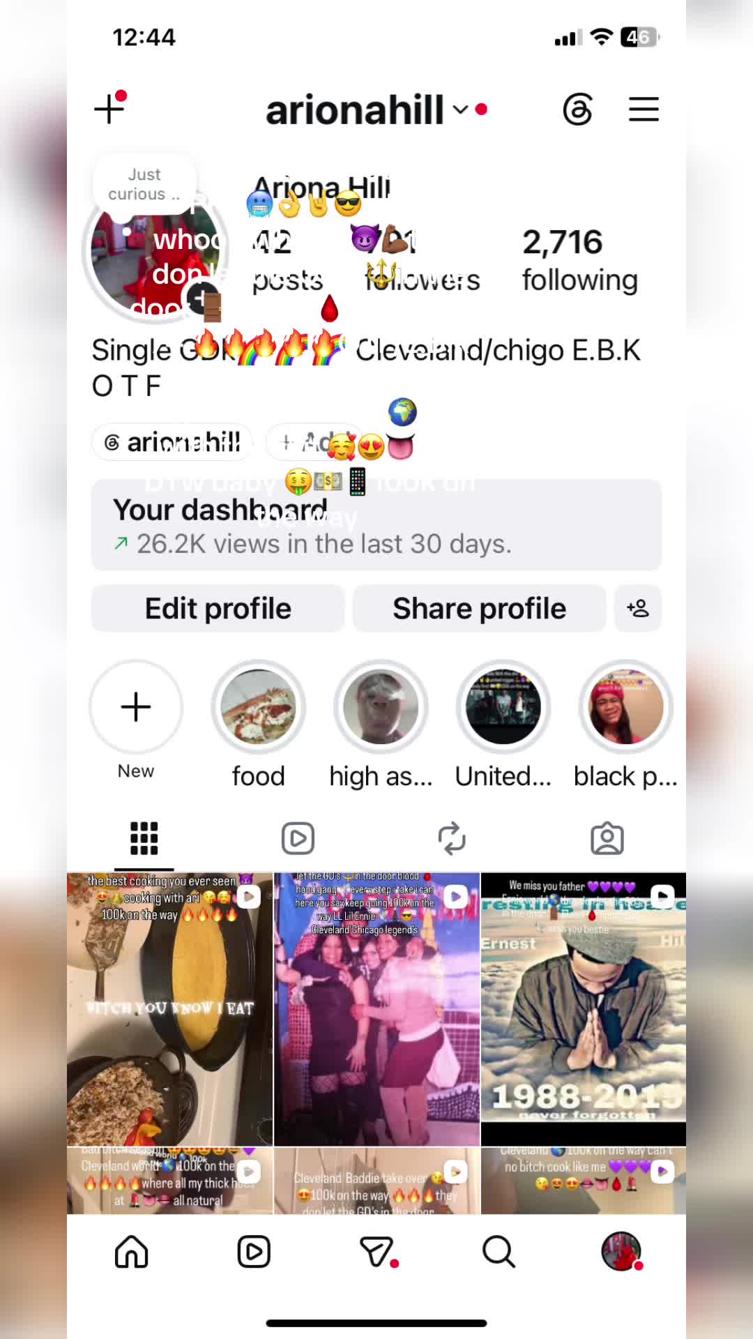 @Ariona hill 262 GDK Bad bitch
