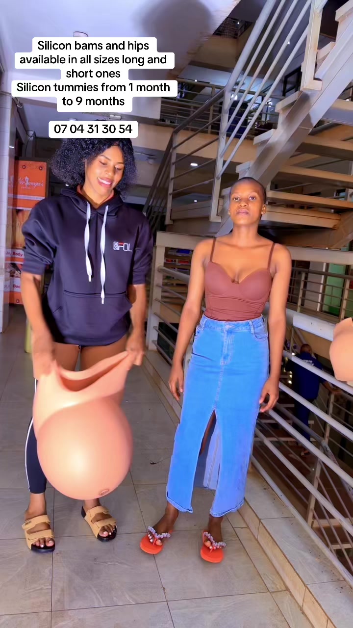 @Pregnant Nalwoga silicone wear