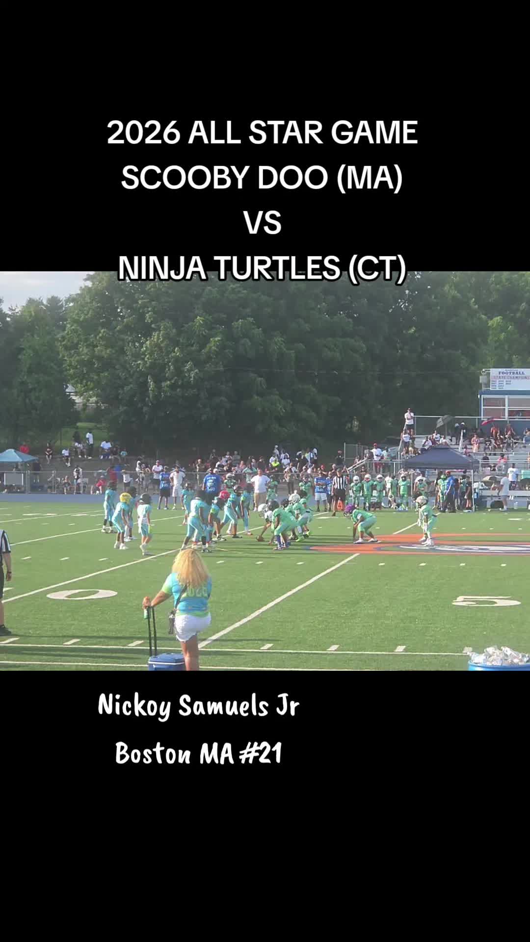 @Nickoy Samuels Jr. Football