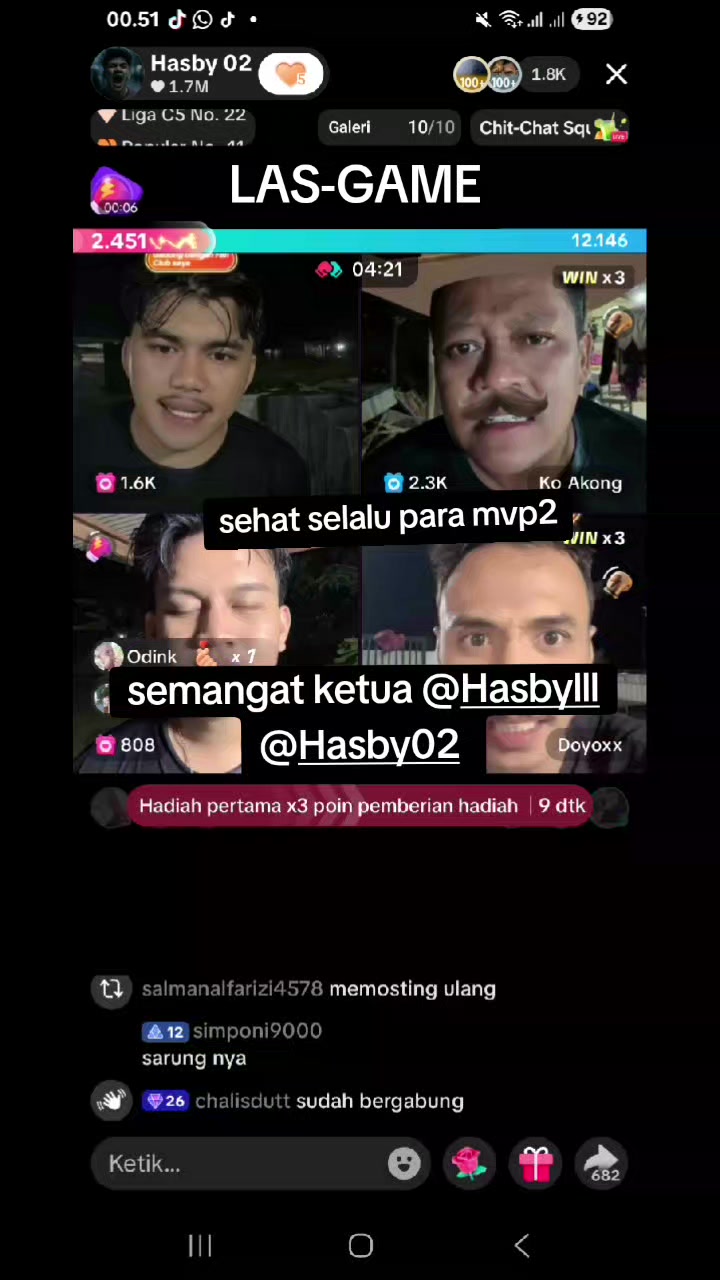 @tim recod hasbi