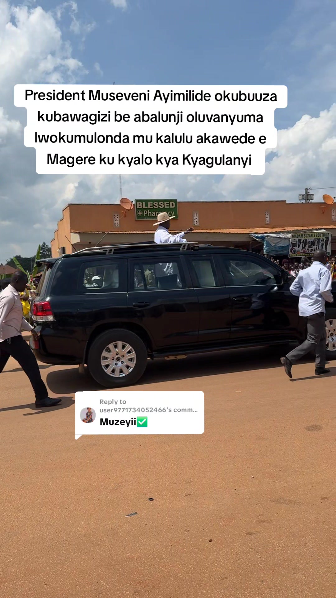 @Yoweri Kaguta Museveni