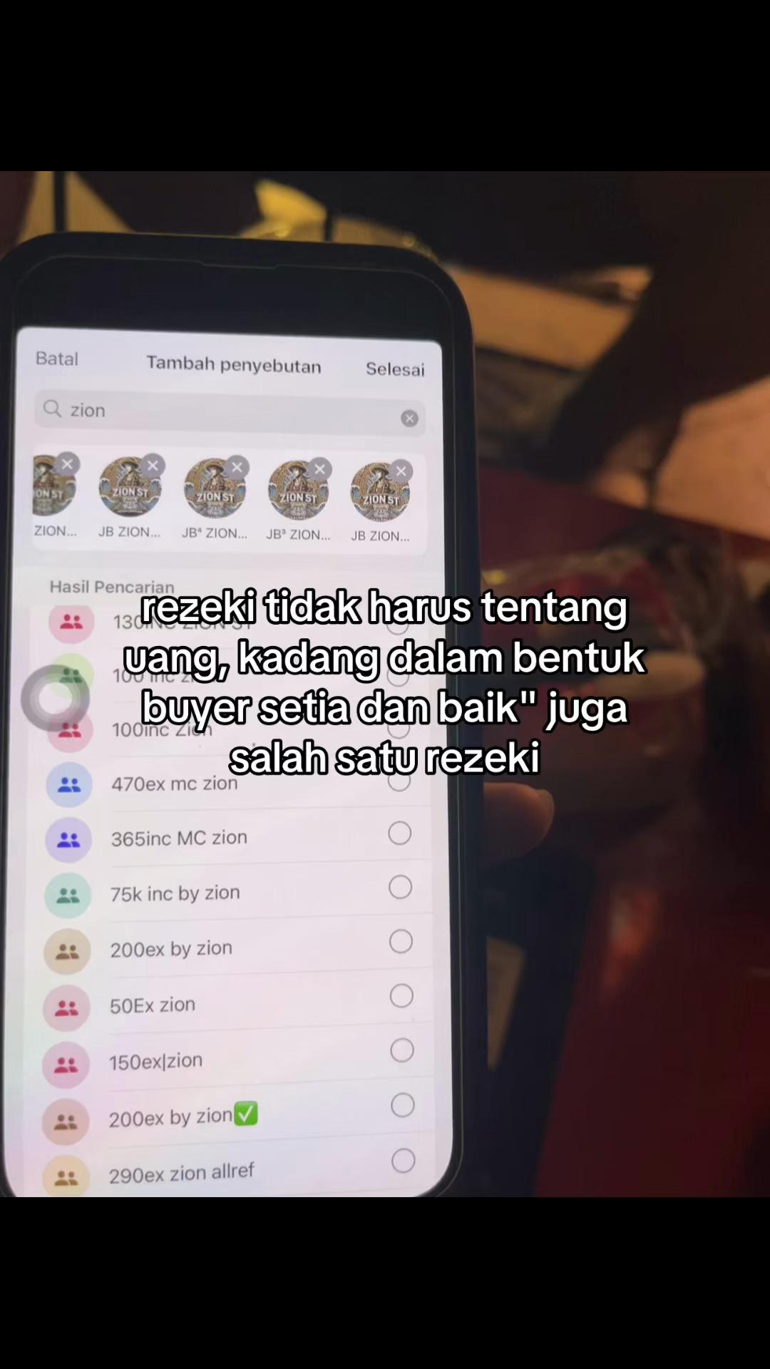 @JB ZION ST || REG PEKALONGAN