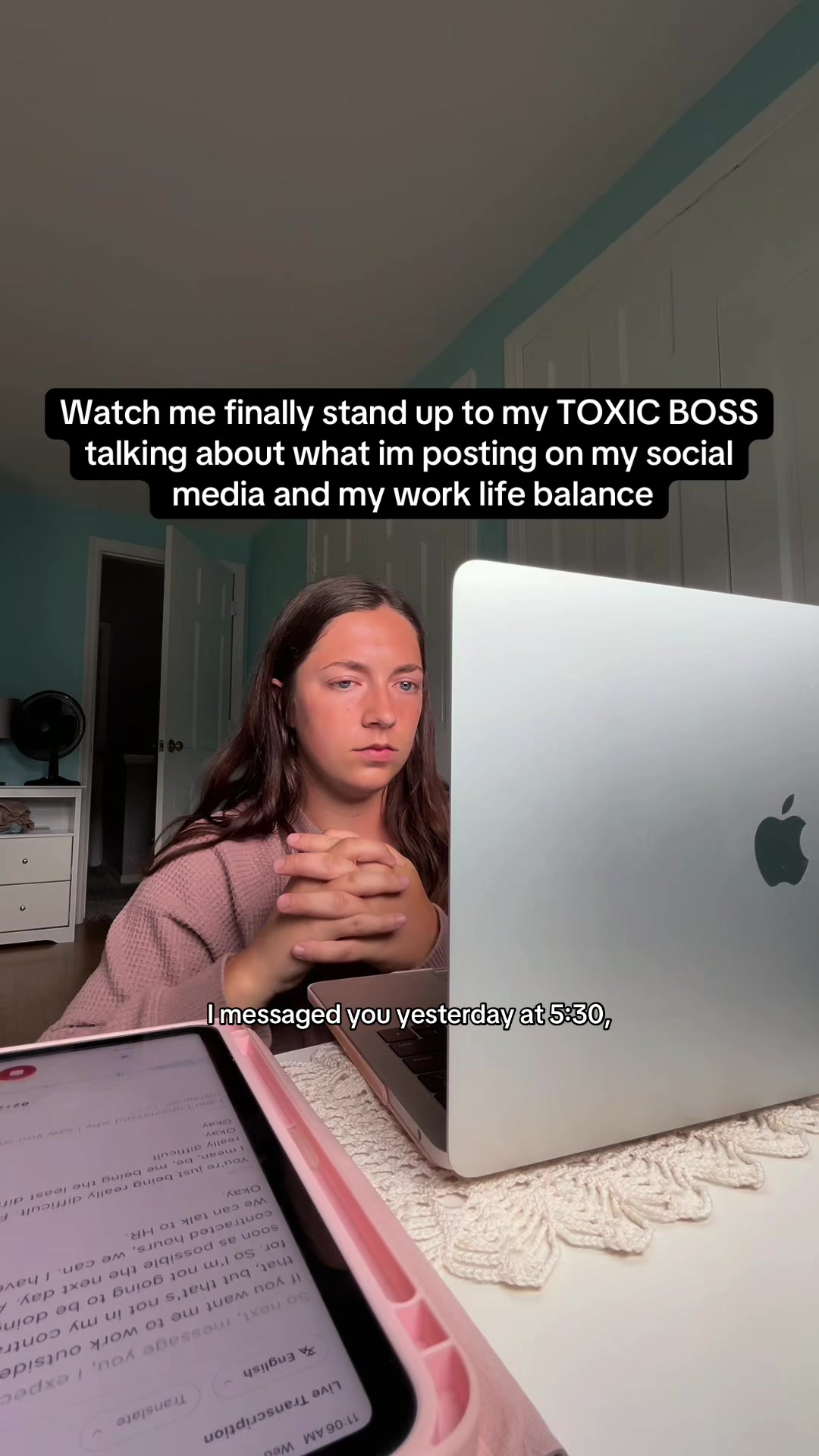 @burnout lazy girl